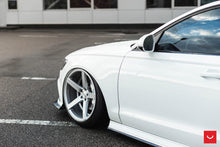 Staggered full Set - 20x9 Vossen CV3-R Concave Metallic Gloss Silver 20x11 Vossen CV3-R Concave Metallic Gloss Silver