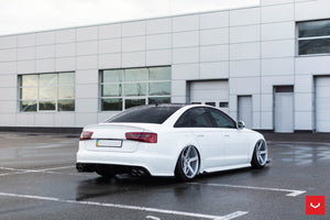 Staggered full Set - 20x9 Vossen CV3-R Concave Metallic Gloss Silver 20x10 Vossen CV3-R Concave Metallic Gloss Silver