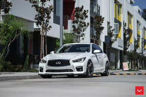 Staggered full Set - 22x9 Vossen HF-1 Tinted Matte Gunmetal 22x12 Vossen HF-1 Tinted Matte Gunmetal