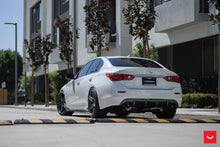 Staggered full Set - 22x9 Vossen HF-1 Tinted Matte Gunmetal 22x12 Vossen HF-1 Tinted Matte Gunmetal