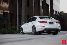 Staggered full Set - 22x9 Vossen HF-1 Tinted Matte Gunmetal 22x12 Vossen HF-1 Tinted Matte Gunmetal