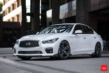 Staggered full Set - 22x9 Vossen HF-1 Tinted Matte Gunmetal 22x12 Vossen HF-1 Tinted Matte Gunmetal