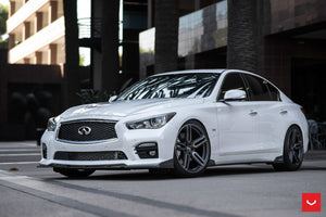 Staggered full Set - 22x9 Vossen HF-1 Tinted Matte Gunmetal 22x12 Vossen HF-1 Tinted Matte Gunmetal