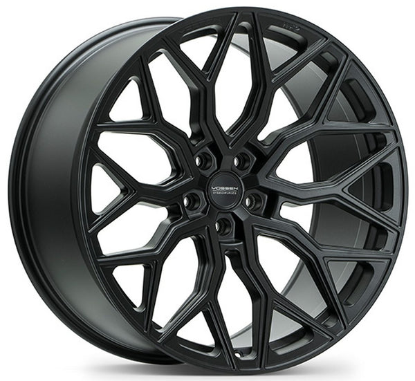 24x10 Vossen HF6-3 Satin Black (Hybrid Forged)