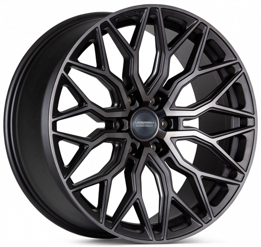 24x10 Vossen HF6-3 Tinted Matte Gunmetal (Hybrid Forged)