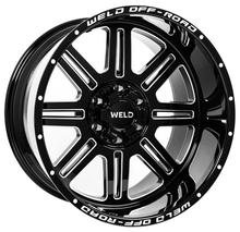 20x9 Weld Off-road Chasm W103 Gloss Black Milled