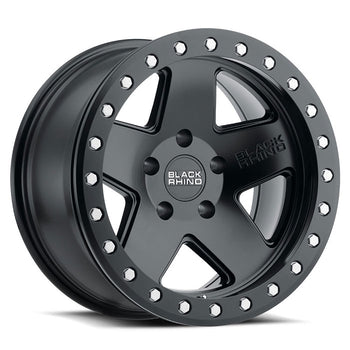 17x8.5 Black Rhino Crawler Beadlock Matte Black
