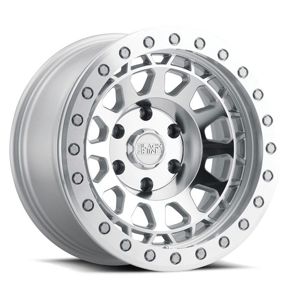 17x8.5 Black Rhino Primm Machine Silver