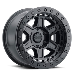 17x8.5 Black Rhino Rift Matte Black