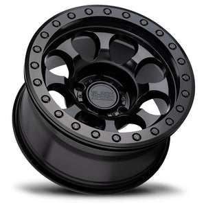 17x8.5 Black Rhino Riot Matte Black