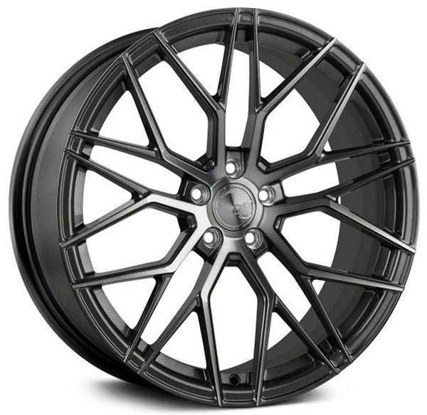 Staggered full Set - (2) 19x8.5 Avant Garde M520R Dark Graphite Metallic (2) 19x9.5 Avant Garde M520R Dark Graphite Metallic
