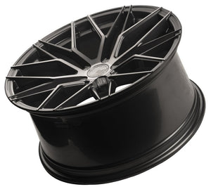 Staggered full Set - (2) 19x8.5 Avant Garde M520R Dark Graphite Metallic (2) 19x11 Avant Garde M520R Dark Graphite Metallic