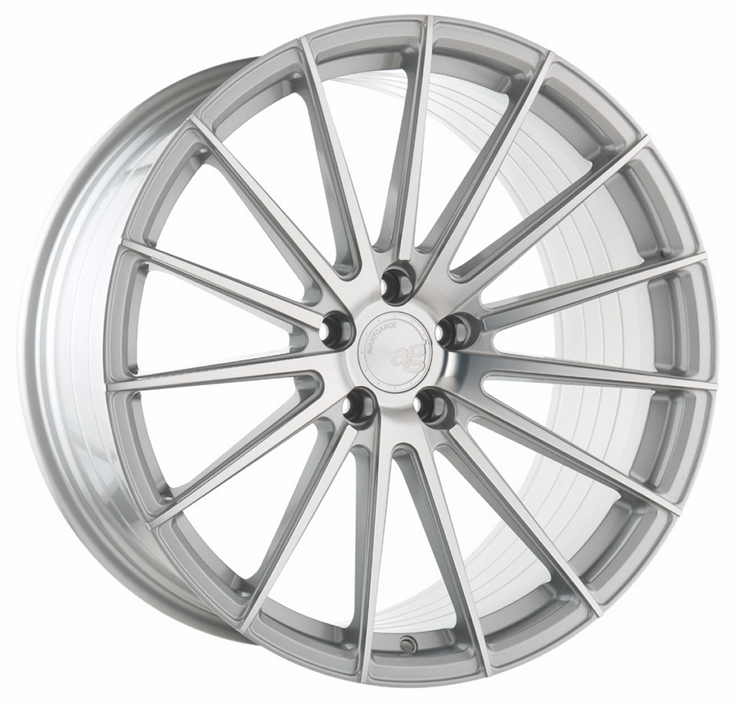 20x9.5 Avant Garde M615 Silver Machined (Rotary Forged)