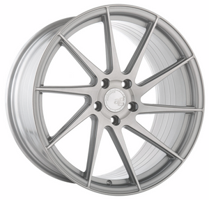 Staggered full Set - (2) 20x11 Avant Garde M621 Brushed Liquid Silver (Rotary Forged)(True Directional) (2) 20x12 Avant Garde M621 Brushed Liquid Silver (Rotary Forged)(True Directional)