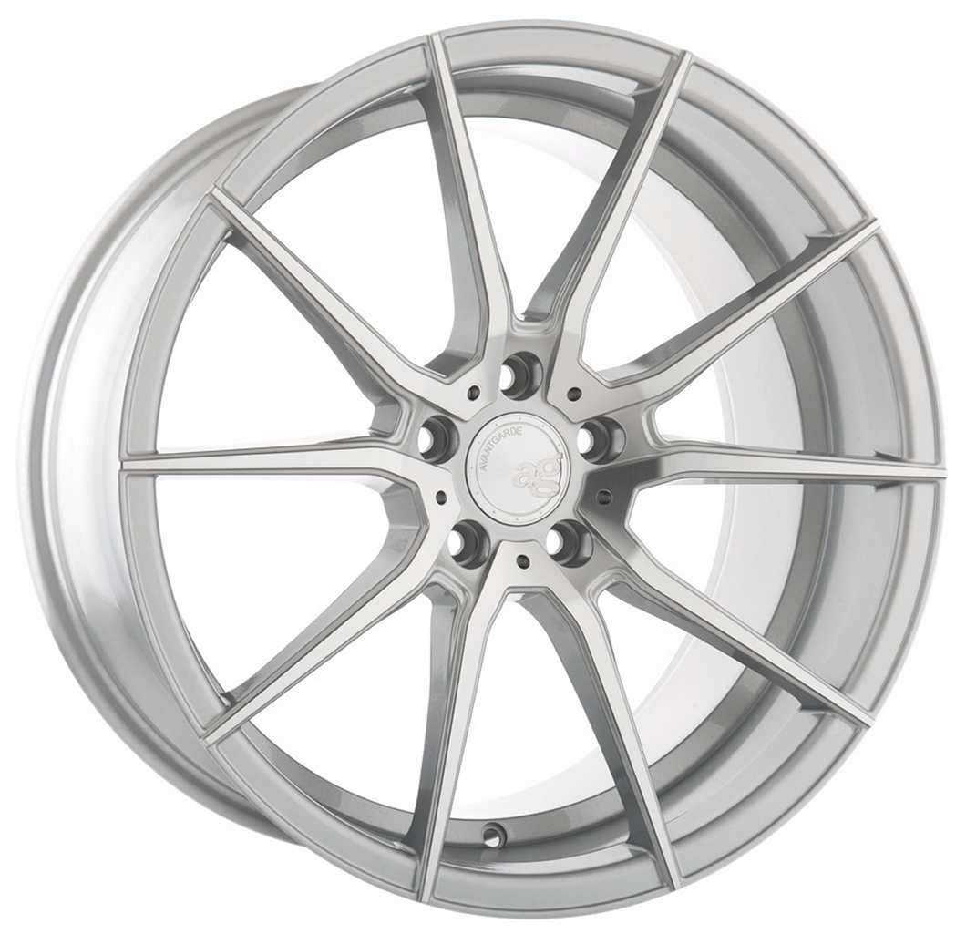 20x10 Avant Garde M652 Silver/Machined (Rotary Forged)