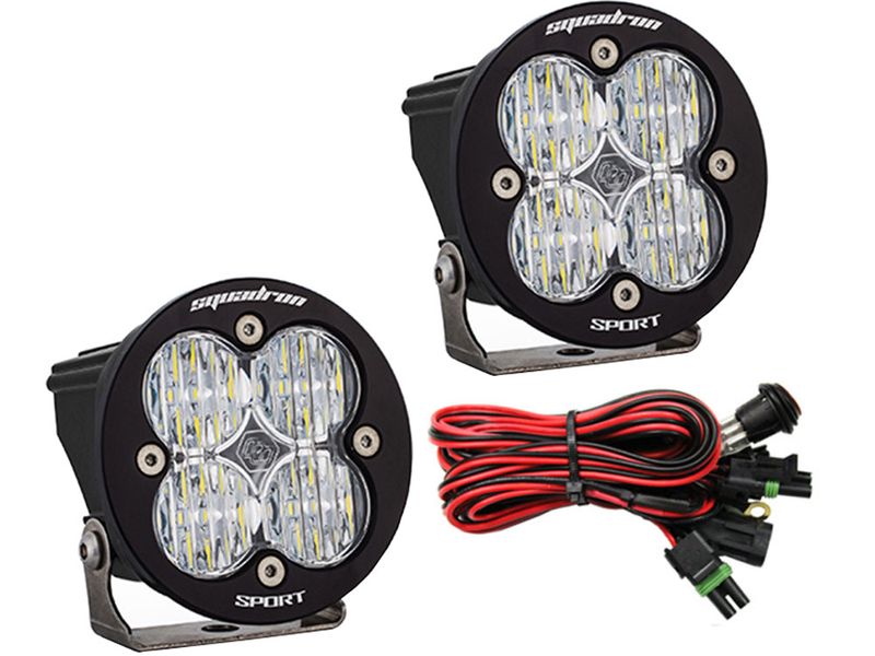 Baja Designs Squadron-R Sport Led Lights Driving Beam Pair