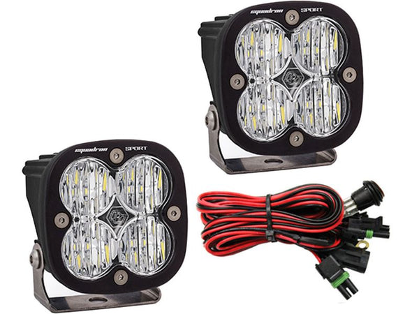 Baja Designs Squadron Sport Led Lights Driving Beam Pair