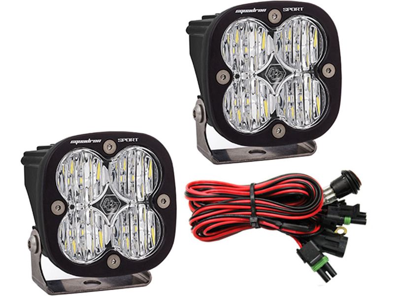 Baja Designs Squadron Sport Led Lights Driving Beam Pair