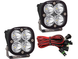 Baja Designs Squadron Sport Led Lights Flood Beam Pair