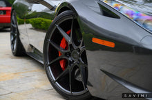 Staggered full Set - (2) 20x8.5 Savini Black Di Forza BM14 Gloss Black w/ Double Dark Tint Face (Concave) (2) 20x11 Savini Black Di Forza BM14 Gloss Black w/ Double Dark Tint Face (Concave)