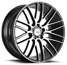 Staggered full Set - (2) 19x8.5 Savini Black Di Forza BM13 Gloss Black w/ Machined Face (Concave) (2) 19x10.5 Savini Black Di Forza BM13 Gloss Black w/ Machined Face (Concave)