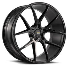 Staggered full Set - (2) 19x8.5 Savini Black Di Forza BM14 Gloss Black (Concave) (2) 19x9.5 Savini Black Di Forza BM14 Gloss Black (Concave)