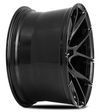 Staggered full Set - (2) 20x8.5 Savini Black Di Forza BM14 Gloss Black (Concave) (2) 20x10 Savini Black Di Forza BM14 Gloss Black (Concave)