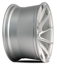 Staggered full Set - (2) 20x8.5 Savini Black Di Forza BM15 Brushed Silver (True Directional) (2) 20x10 Savini Black Di Forza BM15 Brushed Silver (True Directional)