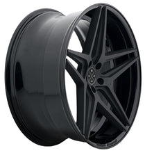 Staggered full Set - (2) 20x9 Blaque Diamond BD-8 Matte Black w/Gloss Lip (2) 20x10.5 Blaque Diamond BD-8 Matte Black w/Gloss Lip
