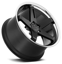 Staggered full Set - (2) 20x9 Blaque Diamond BD-21 Gloss Black w/ Chrome Stainless Steel Lip (2) 20x11.5 Blaque Diamond BD-21 Gloss Black w/ Chrome Stainless Steel Lip