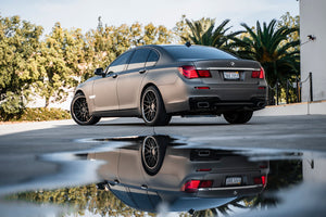 Staggered full Set - (2) 20x9 Blaque Diamond BD-27 Silver Machined Face w/ Chrome Stainless Steel Lip (2) 20x11 Blaque Diamond BD-27 Silver Machined Face w/ Chrome Stainless Steel Lip