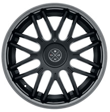 Staggered full Set - (2) 22x9 Blaque Diamond BD-27 Satin Black w/ Black Chrome Stainless Steel Lip (2) 20x11 Blaque Diamond BD-27 Satin Black w/ Black Chrome Stainless Steel Lip