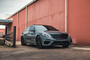 Staggered full Set - (2) 22x9 Blaque Diamond BD-77 Two Tone Black (2) 22x10.5 Blaque Diamond BD-77 Two Tone Black