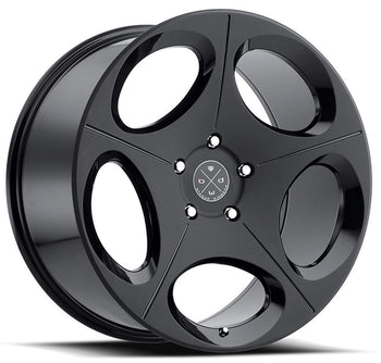 20x11 Blaque Diamond BD-77 Two Tone Black