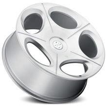 24x9 Blaque Diamond BD-77 Silver w/ Brushed Face