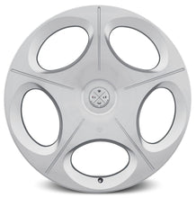 Staggered full Set - (2) 22x9 Blaque Diamond BD-77 Silver w/ Brushed Face (2) 22x10.5 Blaque Diamond BD-77 Silver w/ Brushed Face