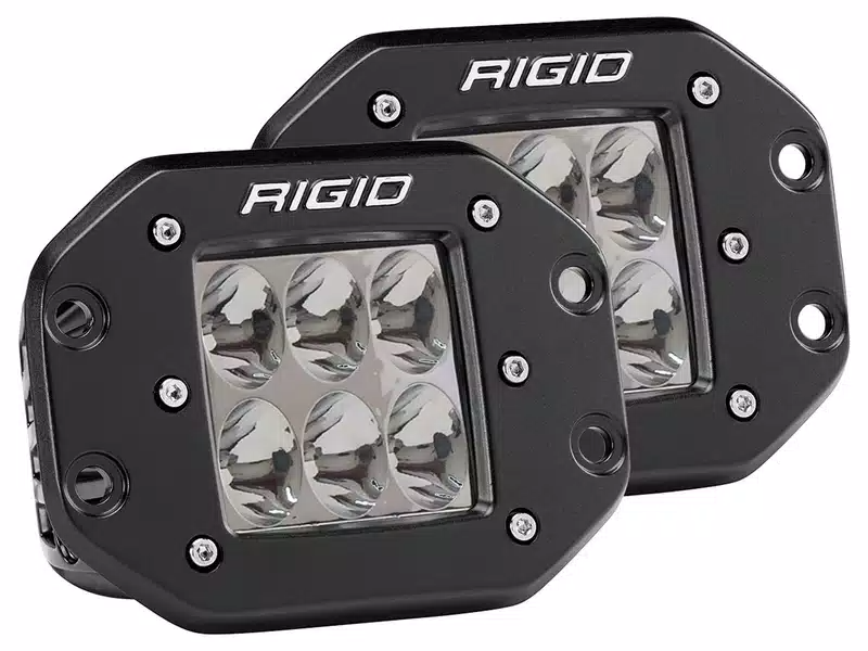 Rigid D-Series Pro Flush Mount Driving Beam Pair