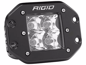 Rigid D-Series Pro Flush Mount Spot Beam Pair