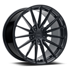 Staggered full Set - 20x8.5 MRR FS02 Gloss Black (Flow Formed) 20x10 MRR FS02 Gloss Black (Flow Formed)