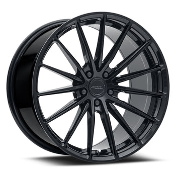 Staggered full Set - 20x10 MRR FS02 Gloss Black (Flow Formed) 20x11 MRR FS02 Gloss Black (Flow Formed)