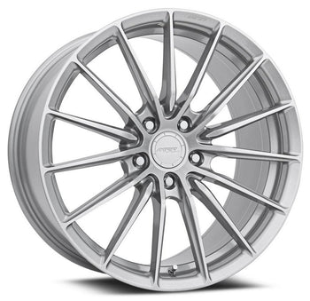 Staggered full Set - (2) 20x11 MRR FS02 Gloss Silver (Flow Formed) (Concave) (2) 20x12 MRR FS02 Gloss Silver (Flow Formed) (Concave)