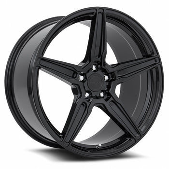 19x10 MRR FS05 Gloss Black (Flow Formed)