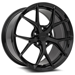 20x8.5 MRR FS06 Gloss Black (Flow Formed)