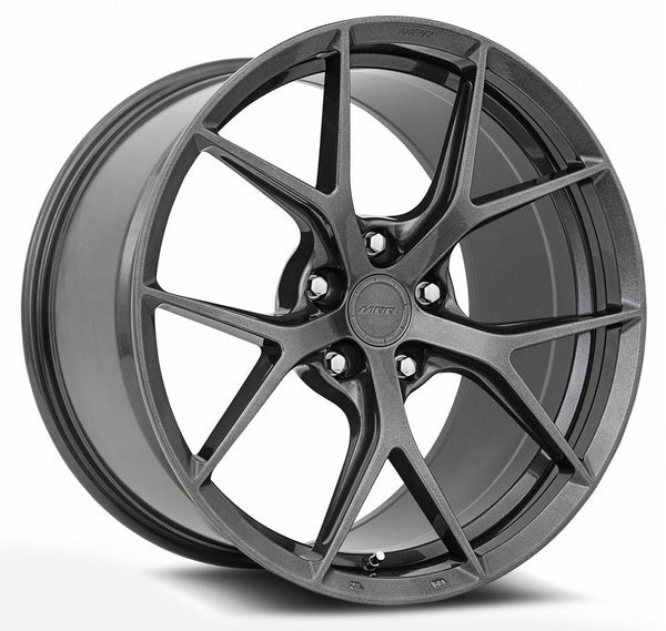 Staggered full Set - (2) 20x9.5 MRR FS06 Gloss Gunmetal (Flow Formed) (2) 20x11 MRR FS06 Gloss Gunmetal (Flow Formed) (Concave)