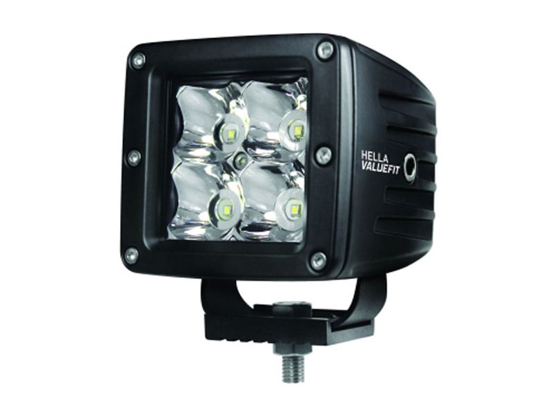 Hella Valuefit Series Led Cube Lights Spot Beam Pair