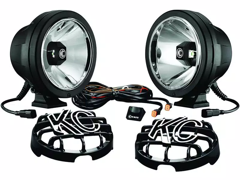 KC Hilites Gravity G6 Led Lights Flood Beam Pair