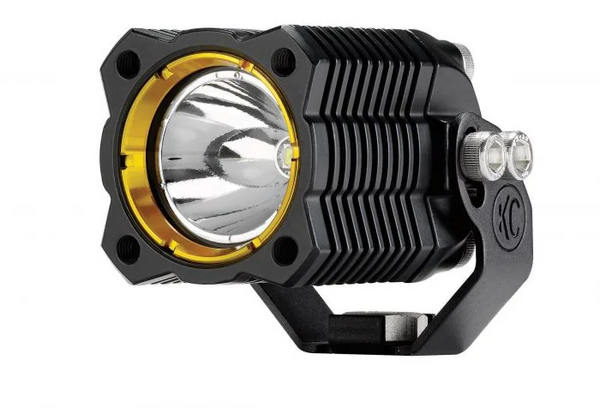 KC HiLiTES KC FLEX Single LED Light (ea) - Spot Beam