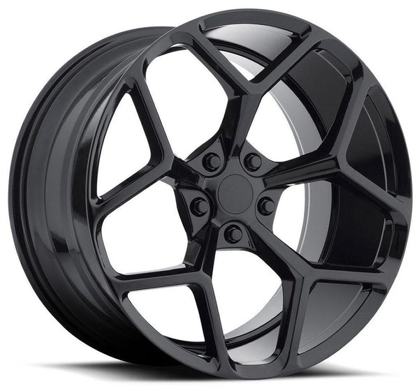 20x9 MRR M228 Camaro Z28 Replica Wheels Gloss Black