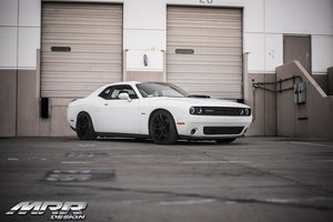 20x9.5 MRR M392 Charger/Challenger Daytona TA392 Replica Wheels Satin Black (Flow Formed)