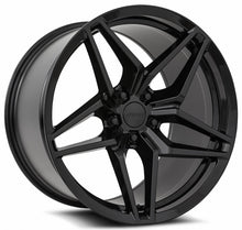 Staggered full Set - 18x9.5 MRR M755 Corvette ZR1 Replica Wheels Gloss Black 18x11 MRR M755 Corvette ZR1 Replica Wheels Gloss Black